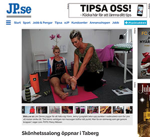 Skönhetssalong öppnar i Taberg