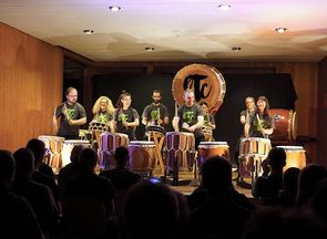 Performing "Saru No Uta"