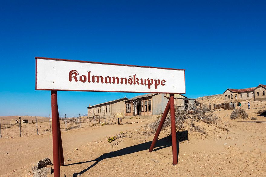 The Ghost town in southern Namib