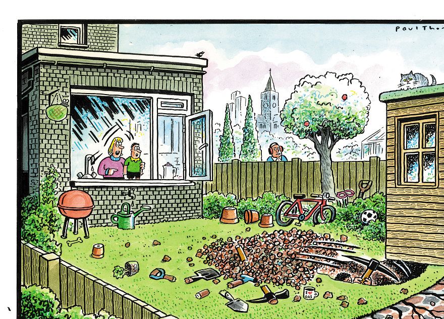 Cartoon by Paul Thomas from the Daily Mail (UK) online