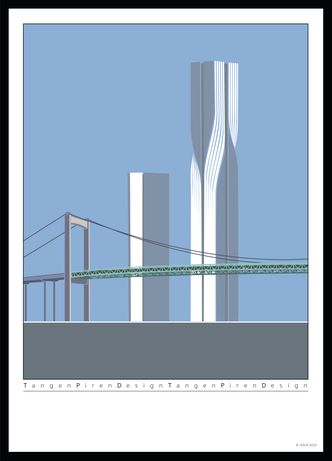 Älvsborgsbron Storlek 50x70 cm