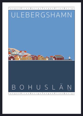 Ulebergshamn storlek 50x70cm