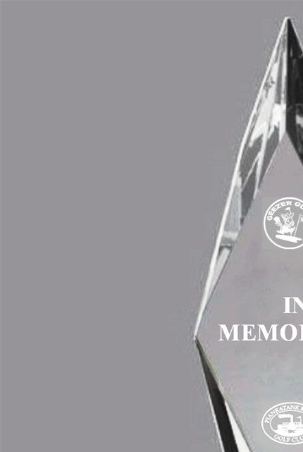 Memorial Trophy (donated  by George Cummings)