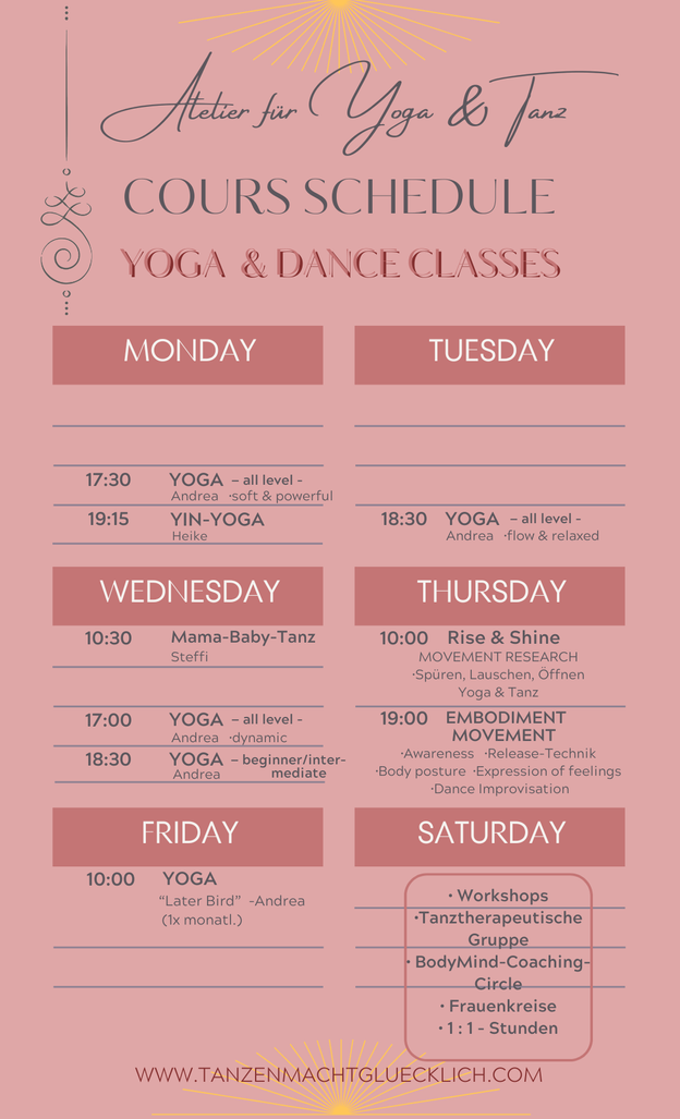 Yoga und Tanz