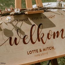 huwelijksfeest-welkomsbord-tatidesign
