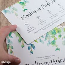 tatidesign-leafs-trouwkaart