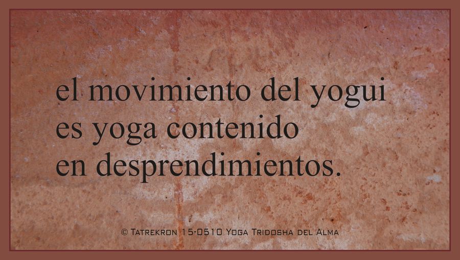 Tatrekron 15-0510. Yoga Tridosha del Alma. 
