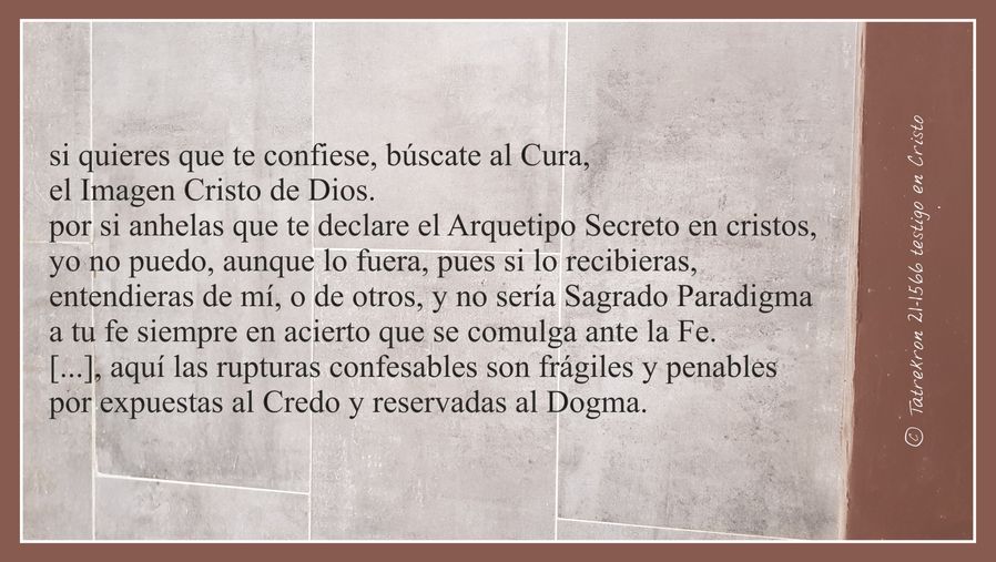 Tatrekron 21-1566. testigo en Cristo. fhilos indudabbas