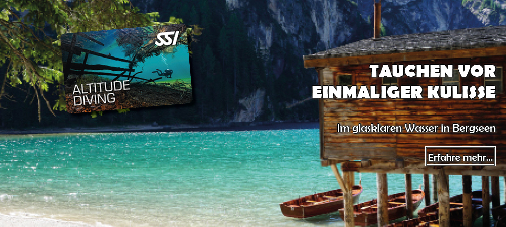 Bergsee-Tauchen