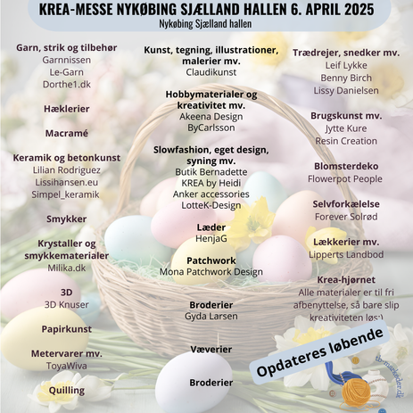 Udstillerliste