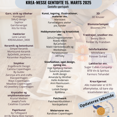 Udstillerliste