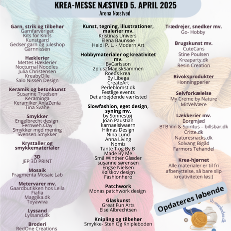 Udstillerliste