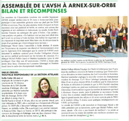 Assemblée Générale AVSH 2019