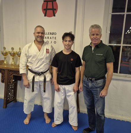 Lukas, Mads Jan team Allerød