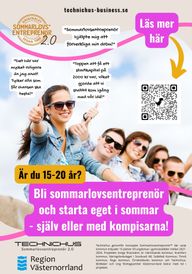 Affisch 1 Sommarlovsentreprenör