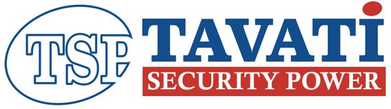 Logo Tavati Security Power met TSP