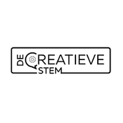 de creatieve stem logo square