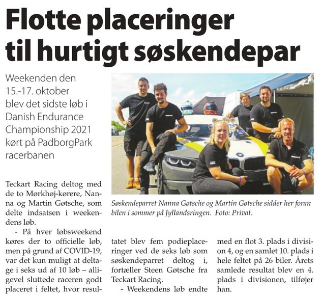 (27. OKT 2021) Kilde: Gladsaxebladet.dk 
AF PETER KENWORTHY
