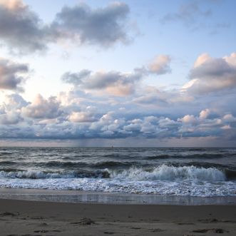 Noordzee wolken