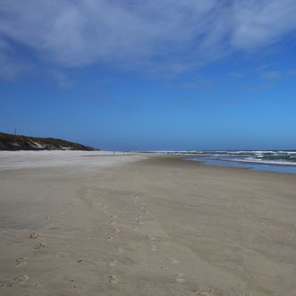 Verlaten strand