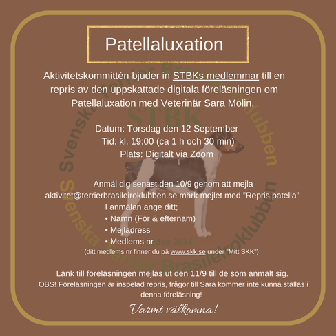 Patella-Forelasning