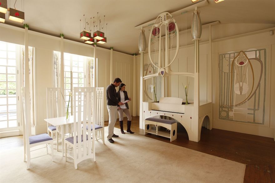 House for an Art Lover in Glasgow by Charles Rennie MacKintosh designed 1901