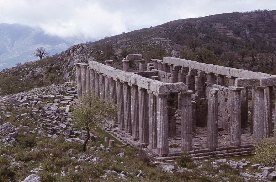 Temple of Apollo Epicurius, 420-400 B.C. designed by Ictinus & Phidias
