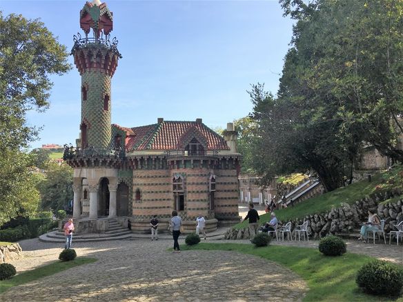 Villa El Capricho at Comillas by Antonio Gaudi