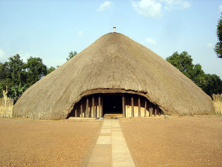 Buganda Kingdom Royal Palace recreation, Mengo Hill, Kampala, Uganda