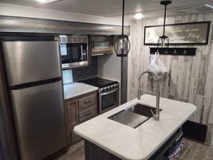 Kitchen and Island View