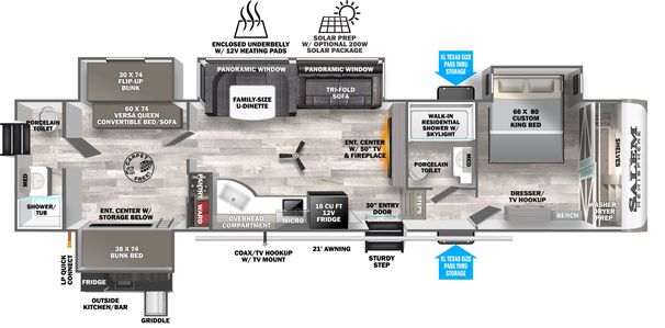 TF Taj Mahal 2 Floorplan