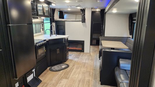 Interior Kitchen and Dining Area