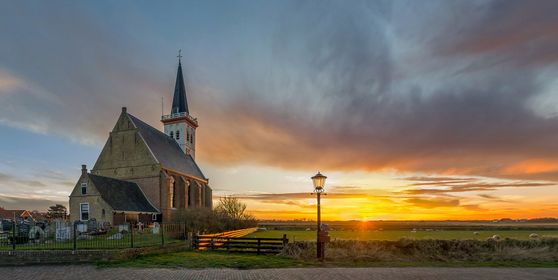 Den Hoorn zonsondergang
