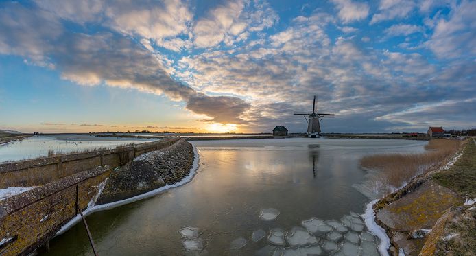 Molen het Noorden echte winterplaat