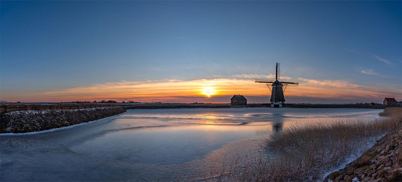 Molen het Noorden de laatste winterplaat