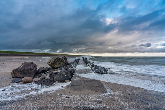 Oudeschild woest water