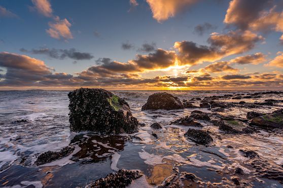 Paal 15 prachtige sunset 
