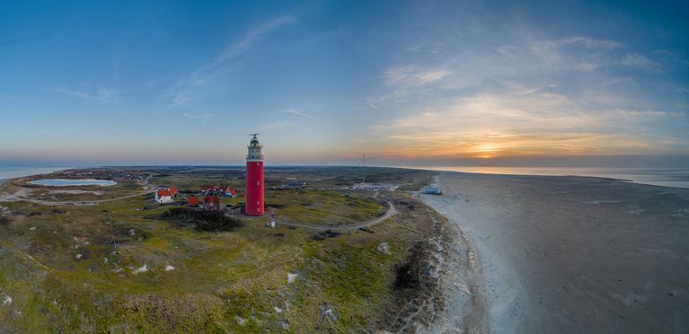 Vuurtoren pano lucht