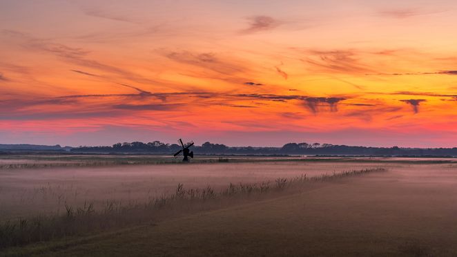 De Staart zonsondergang 01