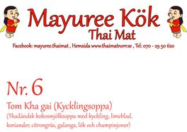 Nr. 6 Tom Kha gai.
