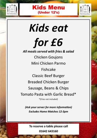 Kids eat £6