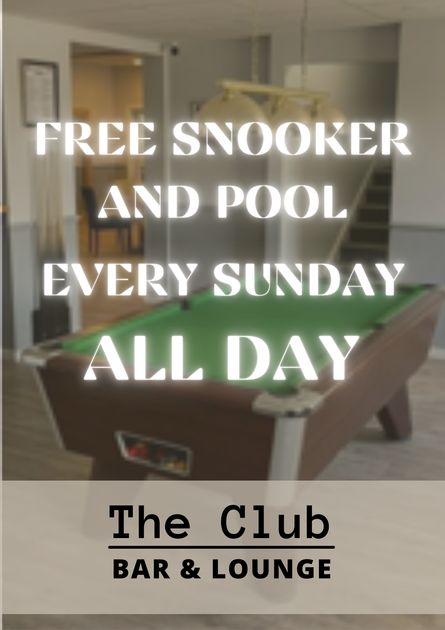 Pool and Snooker on Sundays
