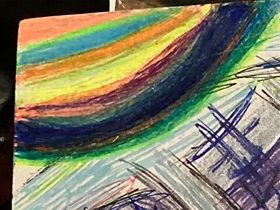 Front : This image was drawn from a “Lucid Dream” that I had on 11-23-21