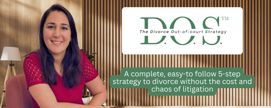 Divorce Out-of-court Strategy banner