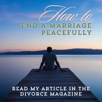 How to end a marriage peacefully
