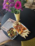 Smoked salmon & Mussels 