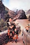 A Piper in Glencoe, Argyllshire.