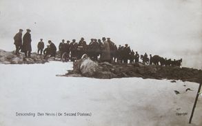 Descending Ben Nevis (on second plateau)