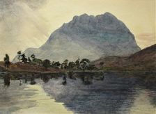 Loch Rannoch with rain