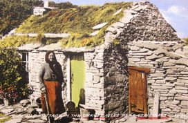 An Old Cottage in the Orkney Isles, near Stromness.
